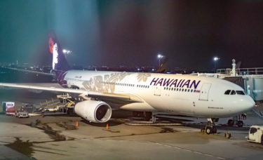 Hawaiian Airlines (ハワイアン航空) HA852 (羽田 → コナ) エコノミークラス搭乗記